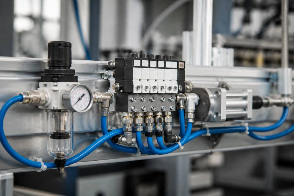 Pneumatique industrielle : guide des composants et applications industrielles